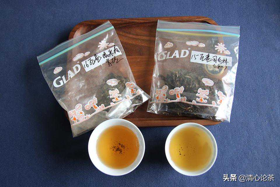 茶友交流：15瓦竜国有林（秋） Vs 16瓦竜混采春 紧砖