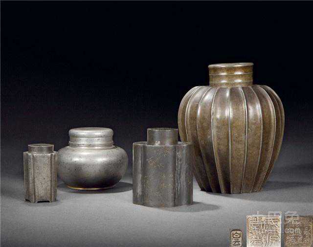 茶叶保存器具之「锡罐」